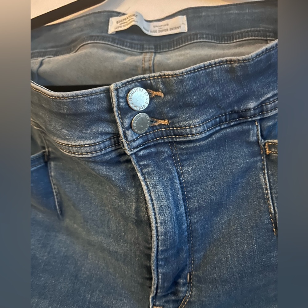 Levi’s high rise super skinny jeans